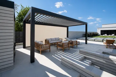 Pergola Detailansicht